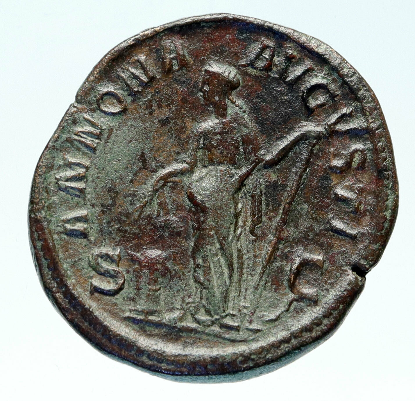 SEVERUS ALEXANDER Authentic Ancient Rome SESTERTIUS Roman Coin ANNONA i83039