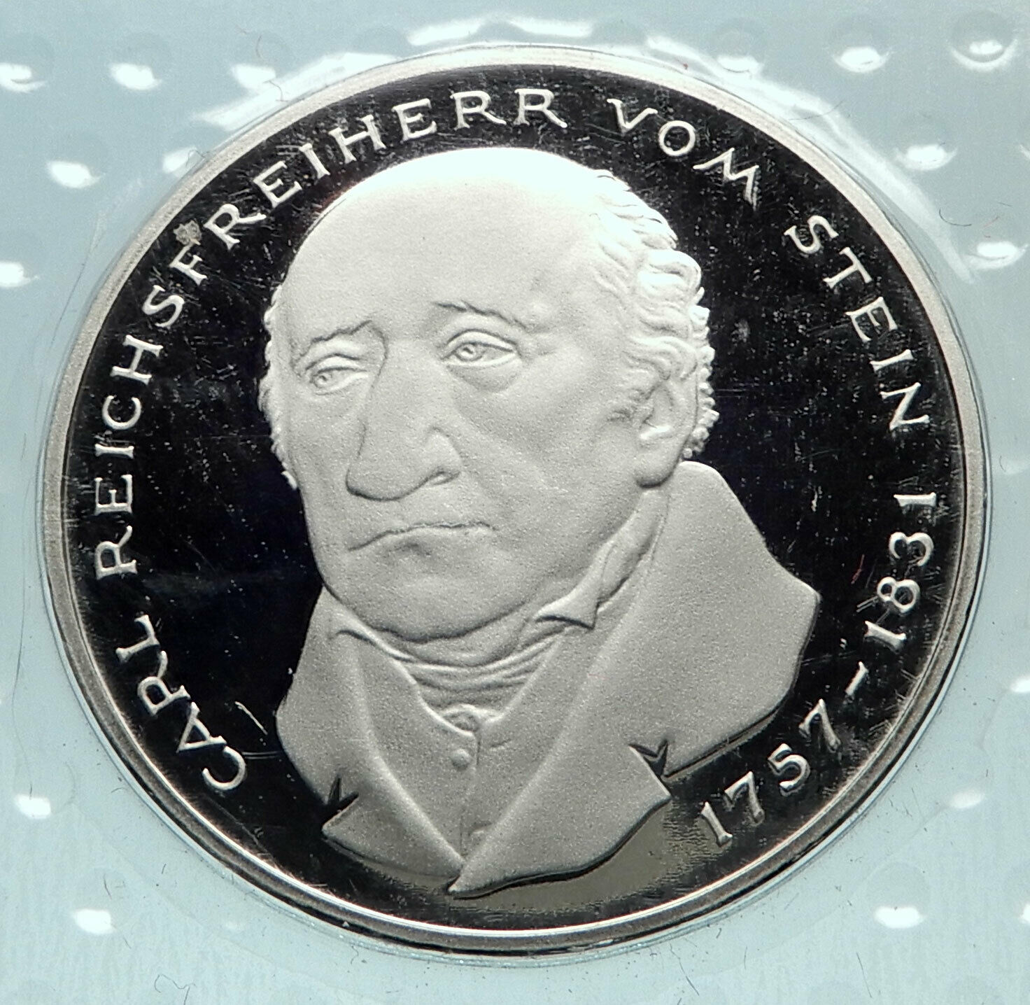 1981 GERMANY Carl Reichsfreiherr vom Stein Proof 5 Mark German Coin i82525