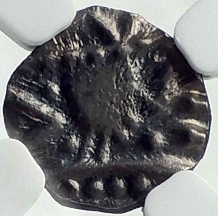 690-715AD ANGLO-SAXON Frisia Continental Silver Sceatt Coin of REDBAD NGC i82371