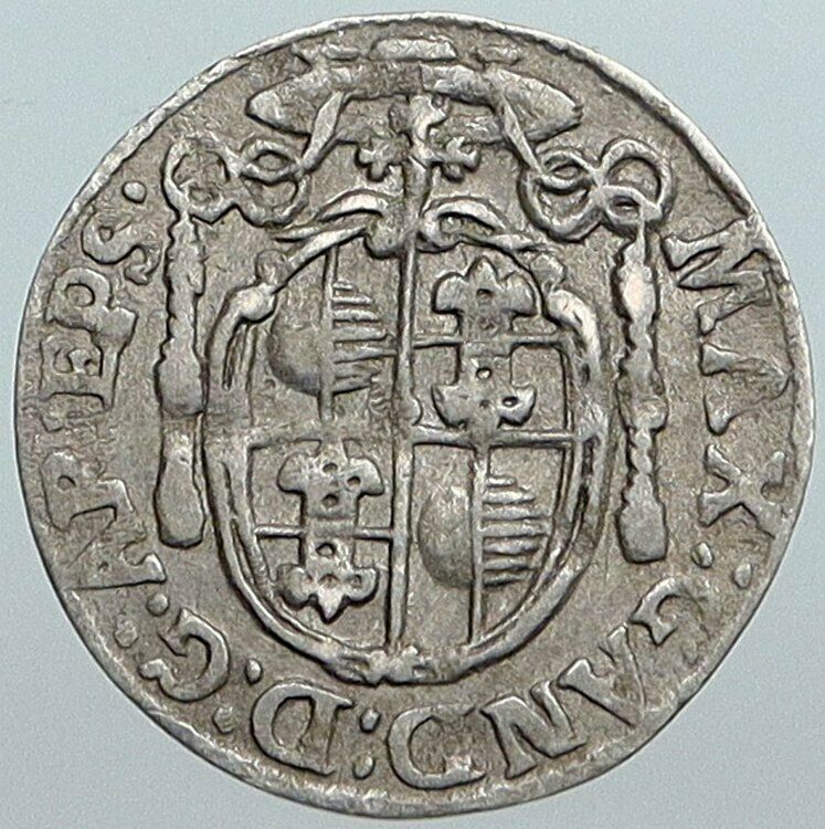 1668 AUSTRIA Salzburg BISHOPRIC Max Gandolf Kuenburg Silver Kreuzer Coin i89042