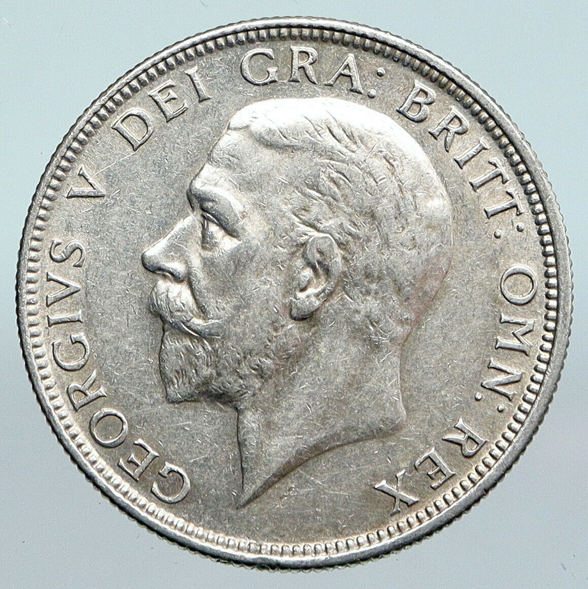 1928 United Kingdom Great Britain GEORGE V Silver Florin 2 Shillings Coin i89951