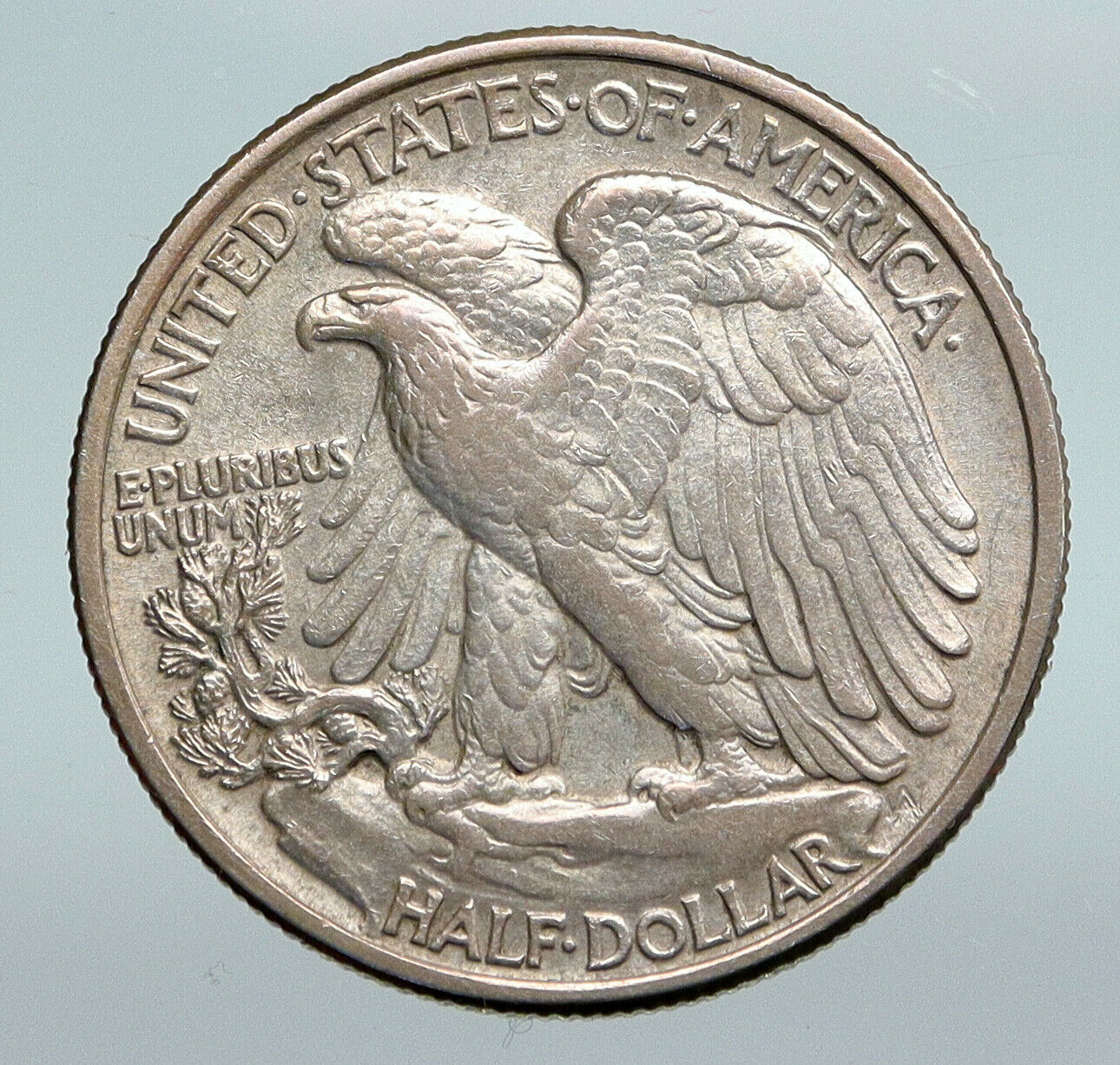 1942P UNITED STATES US Silver WALKING LIBERTY Half Dollar Coin BALD EAGLE i90749