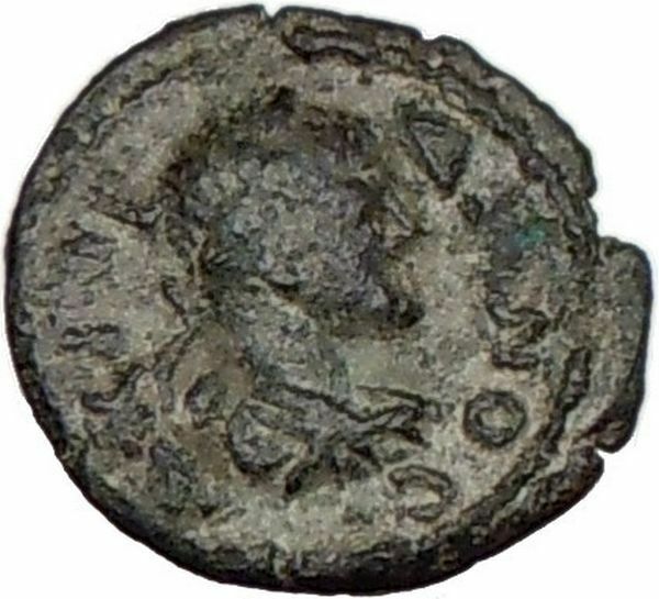 GORDIAN III Authentic Ancient 238AD Roman Coin LEO Zodiac Nemean LION i15583