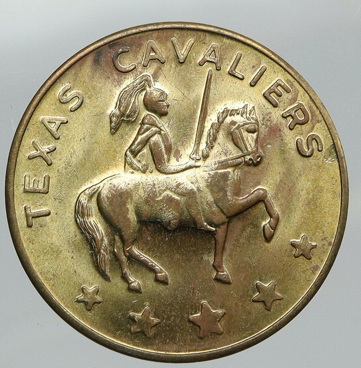 1966 United States USA TEXAS CAVALIERS Alamo HERO King Antonio XLIV Medal i91826