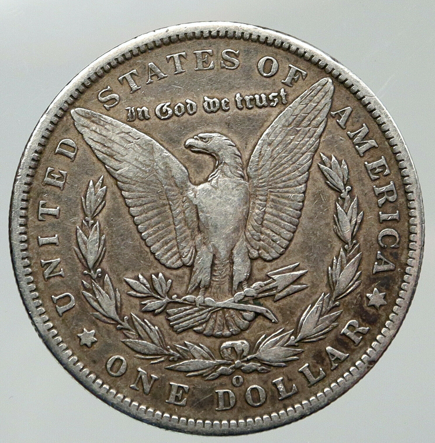 1886O UNITED STATES of America Eagle ANTIQUE SILVER Morgan US Dollar Coin i91868