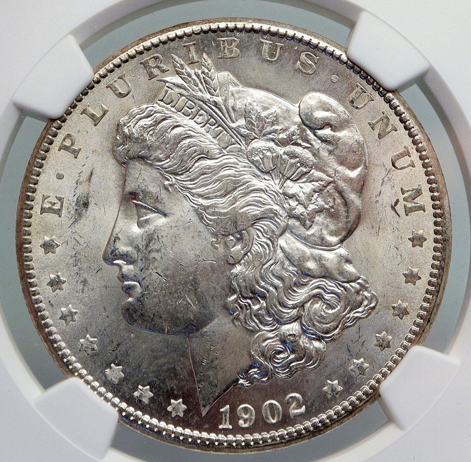 1902 O UNITED STATES of America SILVER Morgan US Dollar Coin EAGLE NGC i87448