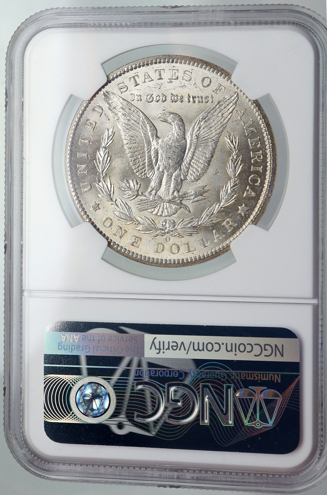 1902 O UNITED STATES of America SILVER Morgan US Dollar Coin EAGLE NGC i87448