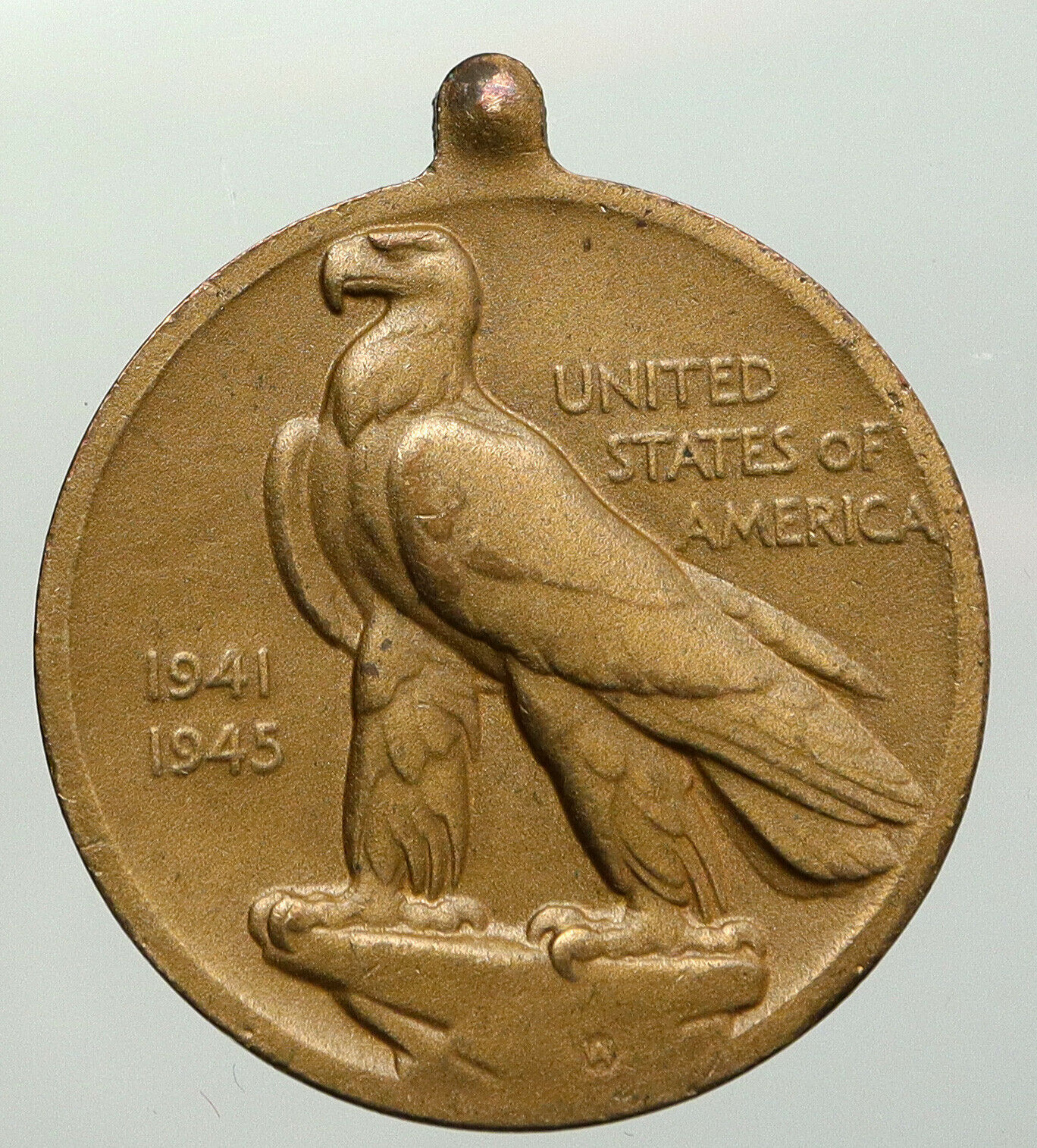 1945 UNITED STATES US European African Middle Eastern Campaign WWII Medal i92987