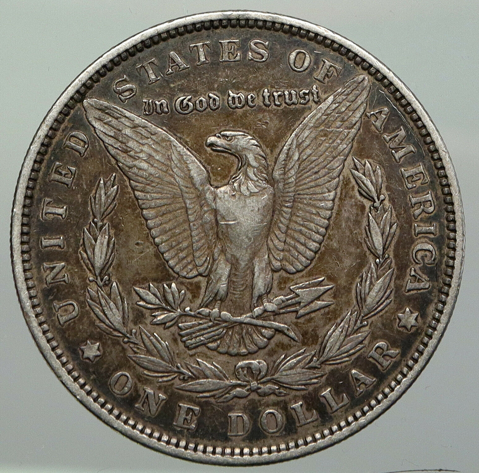 1891 P UNITED STATES of America EAGLE Old SILVER Morgan US Dollar Coin i92931