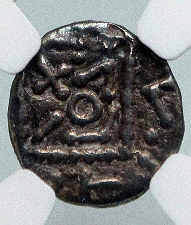 710-760AD ANGLO-SAXON Frisia Continental Silver Sceat Coin OLD RARE NGC i90711