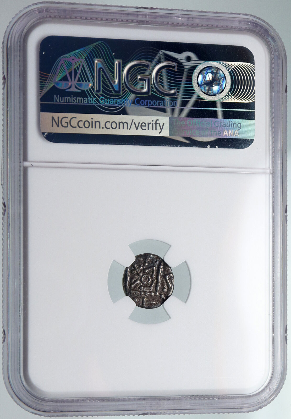 710-760AD ANGLO-SAXON Frisia Continental Silver Sceat Coin OLD RARE NGC i90711