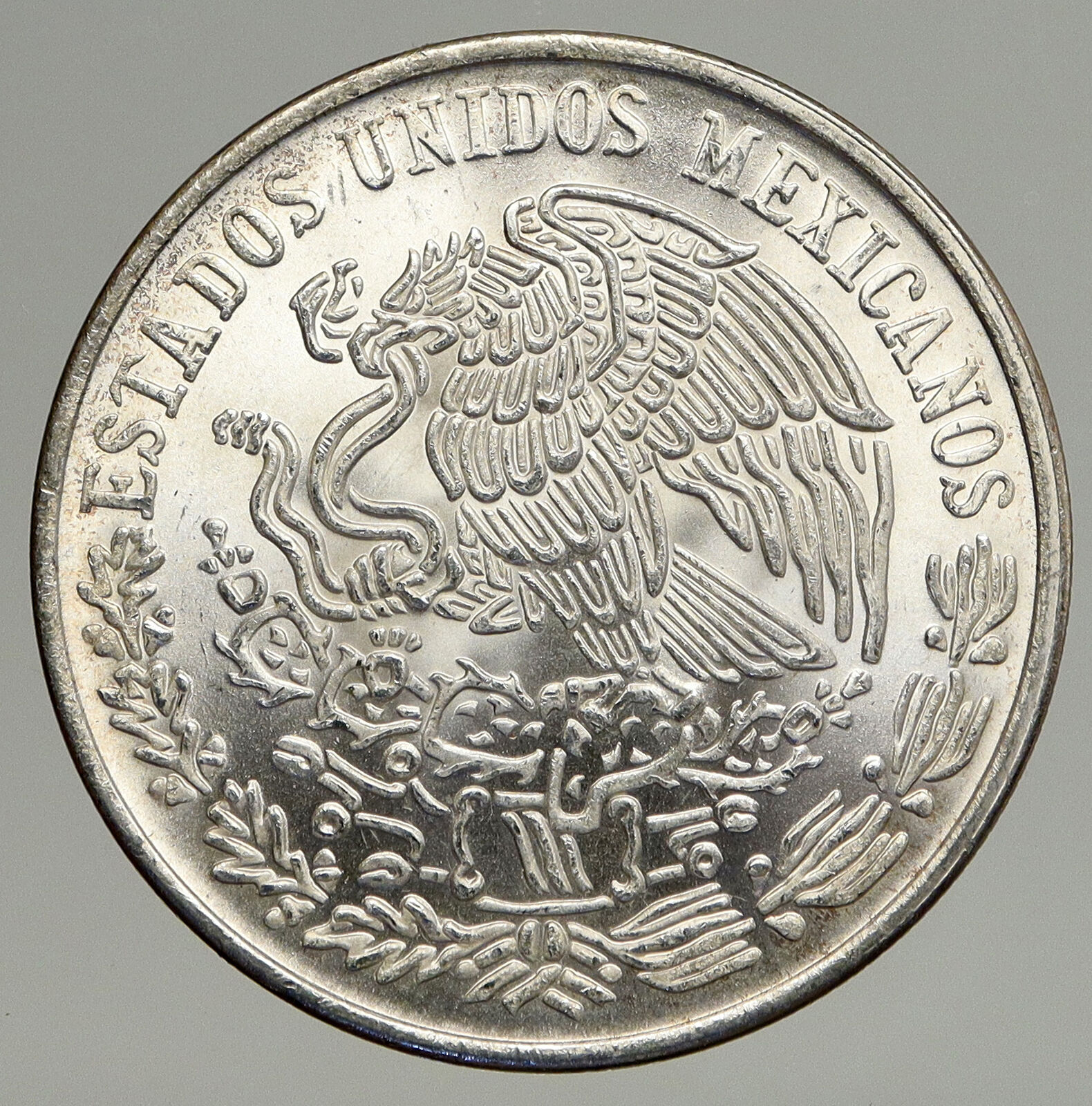 1977 Mexican Independence HERO Jose Maria Morelos Silver 100 Peso Coin i93519