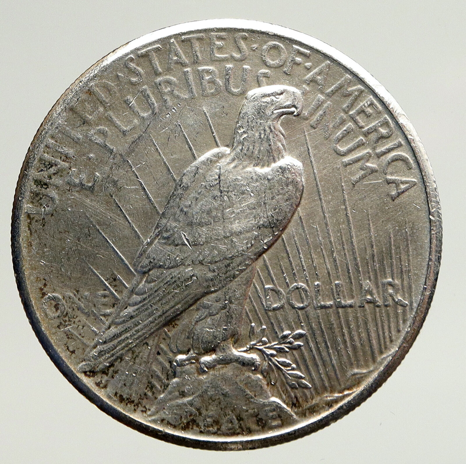 1926P US Antique Silver PEACE DOLLAR United States Coin w LIBERTY & EAGLE i93652