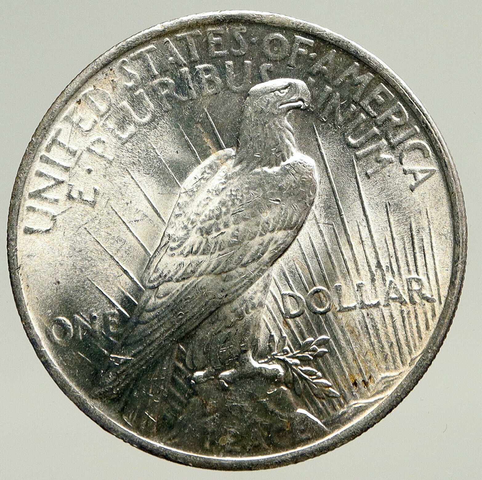 1923P US Antique Silver PEACE DOLLAR United States Coin w LIBERTY & EAGLE i93650