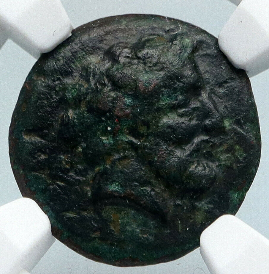 King KETRIPORIS of Thrace 356BC Authentic Ancient Greek Coin Dionysus NGC i89486