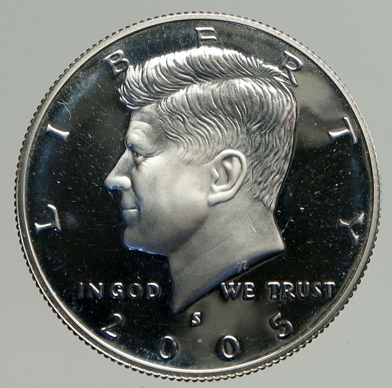 2005 S USA President JOHN F KENNEDY Old Proof Silver Half Dollar US Coin i93754