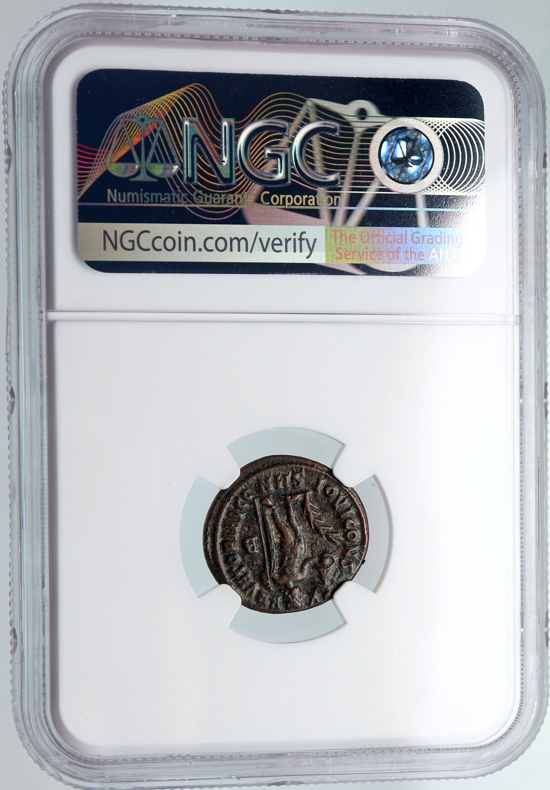 LICINIUS I Authentic Ancient 317AD Nicomedia OLD Roman Coin JUPITER NGC i89724