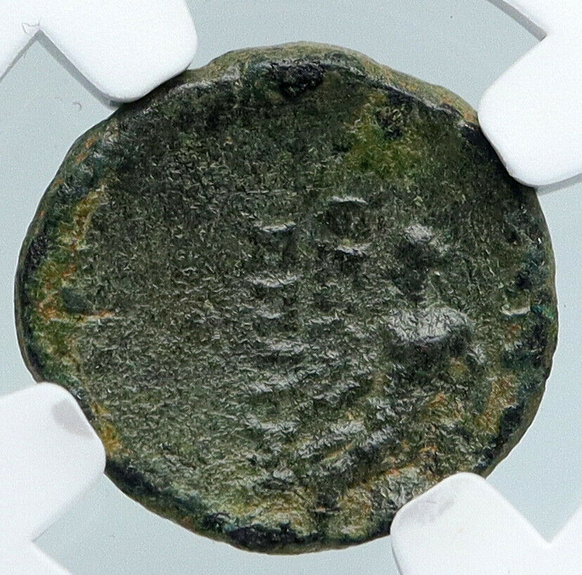 ANTIOCHOS IV EPIPHANES 175BC Authentic Ancient Seleucid Greek Coin NGC i89562