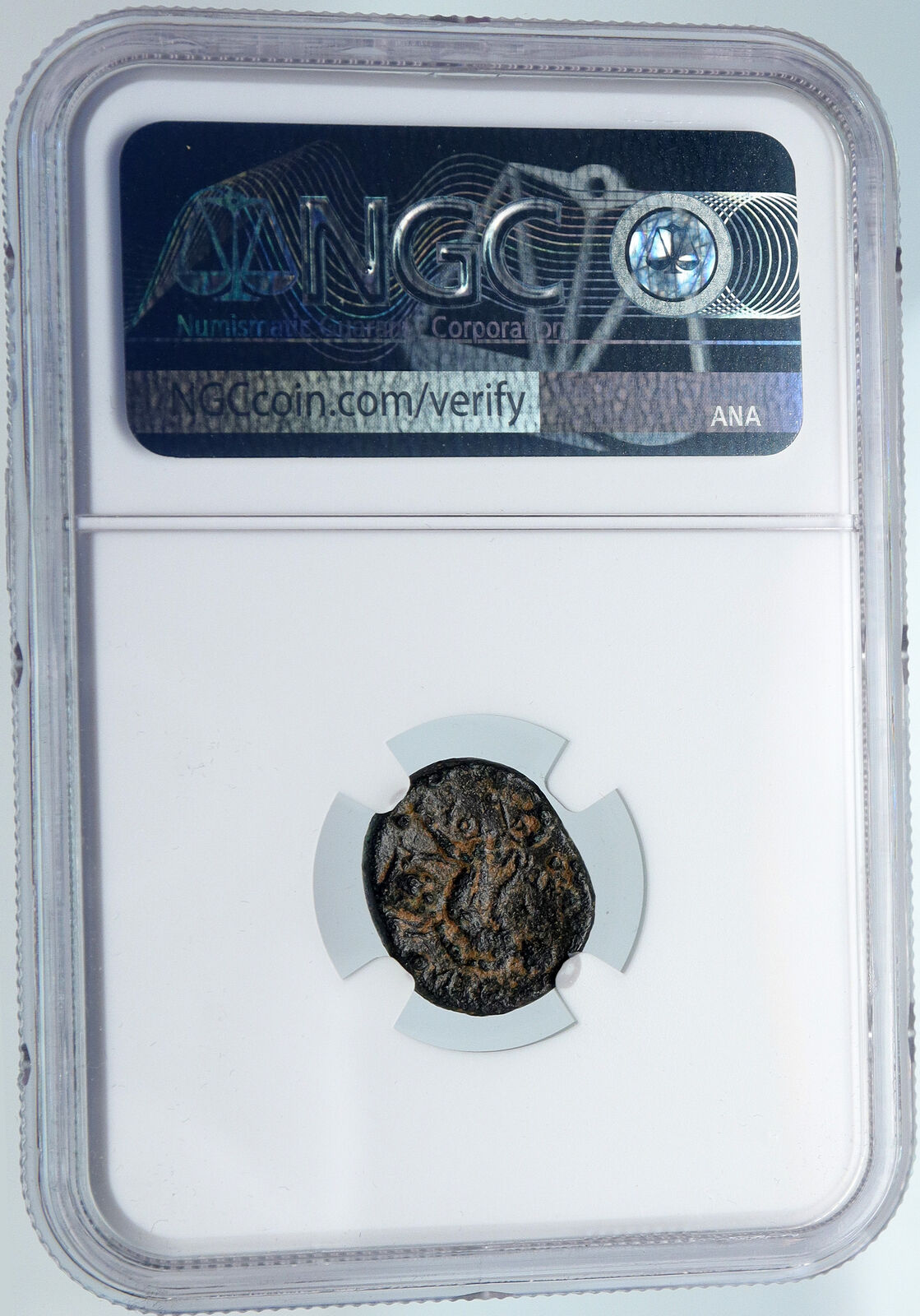 ANTIOCHOS I Soter 281BC Seleukid Authentic Ancient Greek Coin Apollo NGC i89566