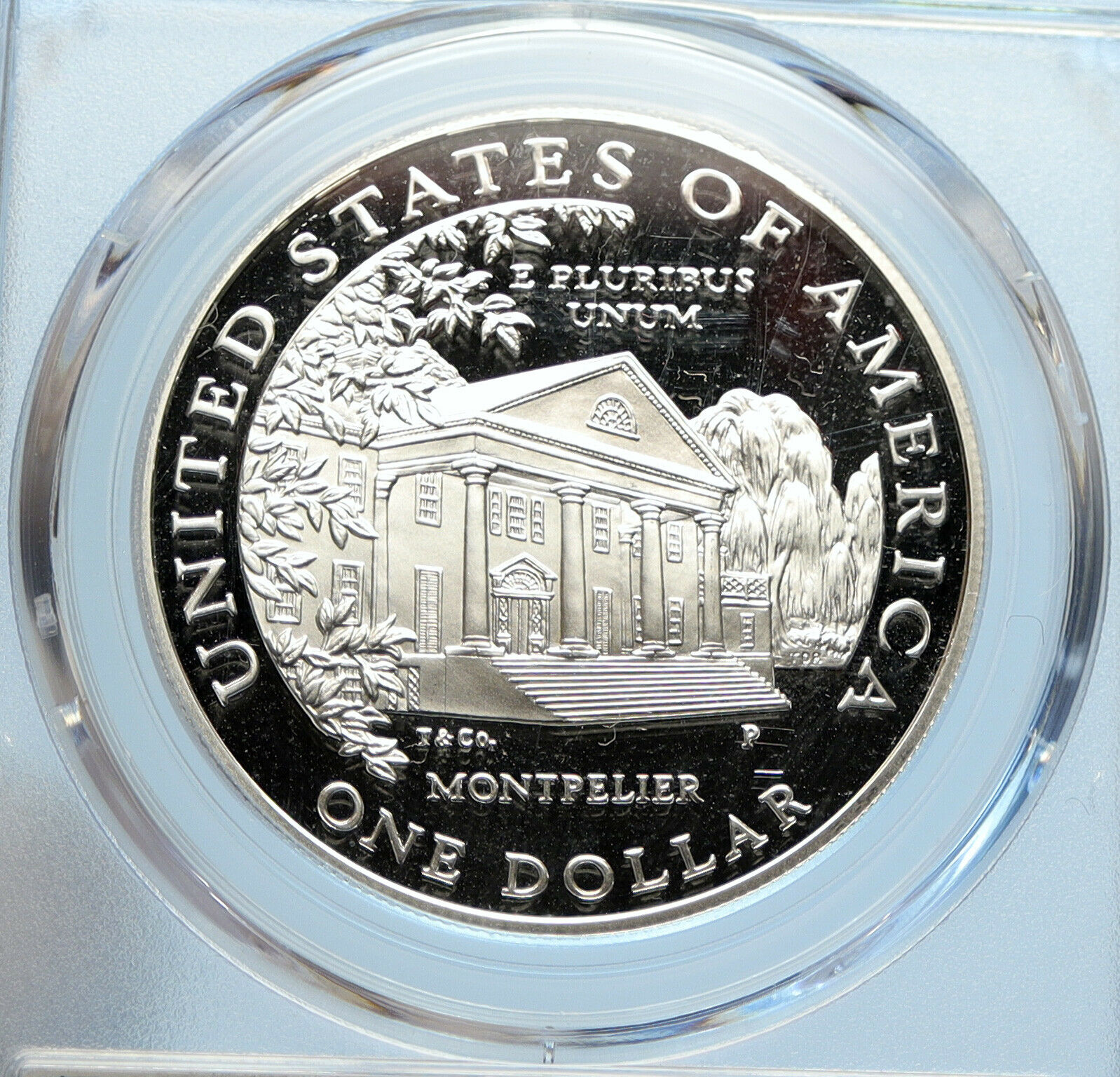 1999 USA United States FIRST LADY DOLLEY MADISON Proof Silver $ Coin NGC i97537