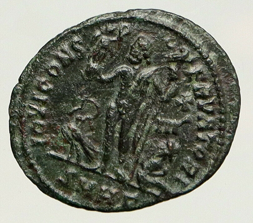 CRISPUS Constantine the Great Son 321AD Ancient OLD Roman Coin JUPITER i94058