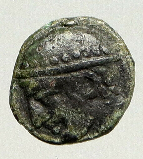 AINOS in THRACE 425BC Rare Authentic Ancient Greek Coin Hermes Caduceus i94068