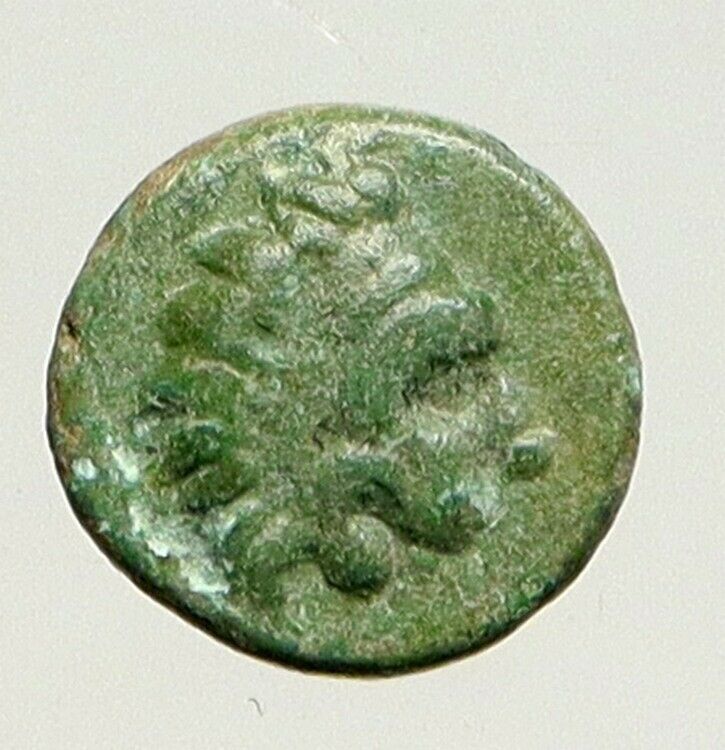 LYSIMACHEIA Thrace LYSIMACHOS City 225BC Ancient Greek Coin ATHENA GRAIN i94069