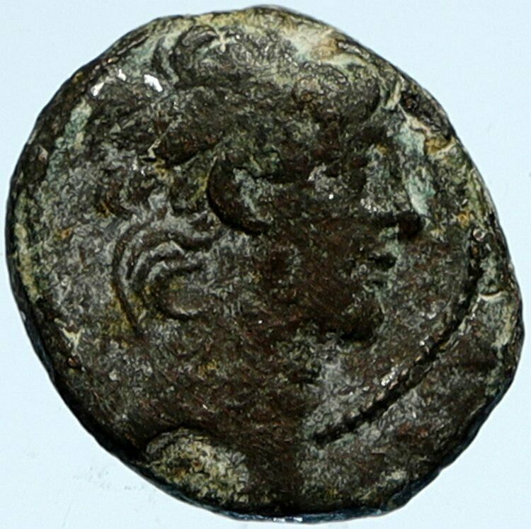 ANTIOCHOS X 94BC Seleukid Ancient ANTIQUE VINTAGE OLD Greek Coin PILOI i99842