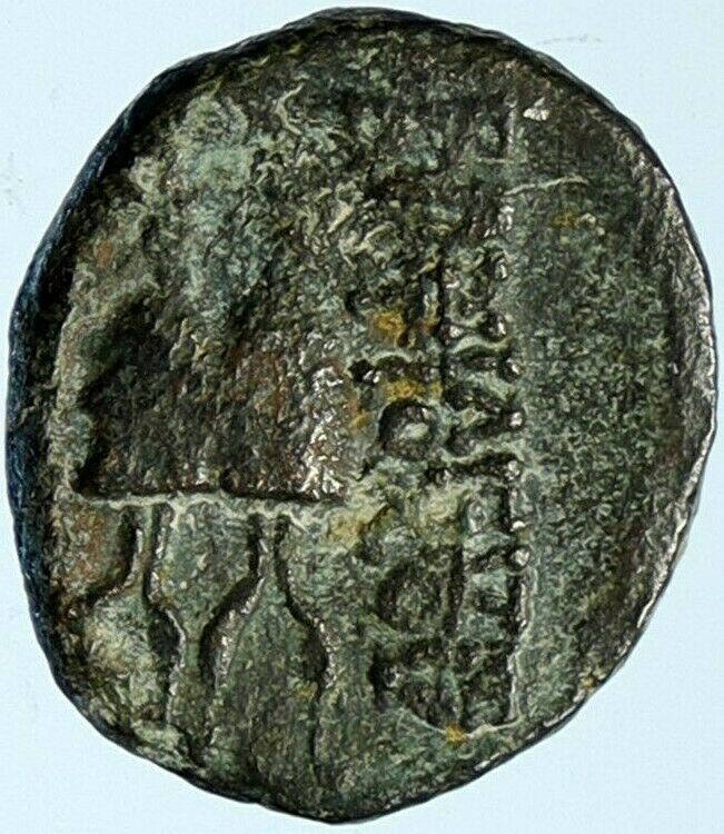 ANTIOCHOS X 94BC Seleukid Ancient ANTIQUE VINTAGE OLD Greek Coin PILOI i99842