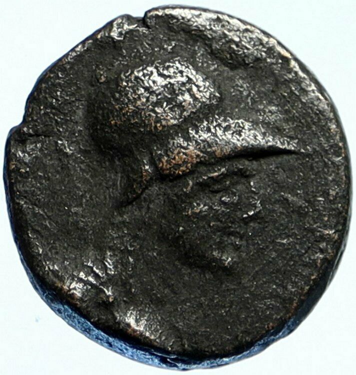 APAMEIA Seleukis ANTIQUE Ancient 31BC Authentic Greek Coin ATHENA & NIKE i99456