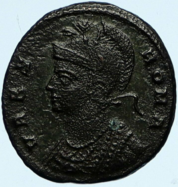 Constantine I the Great 330AD OLD Romulus Remus She-Wolf Rome Roman Coin i99874