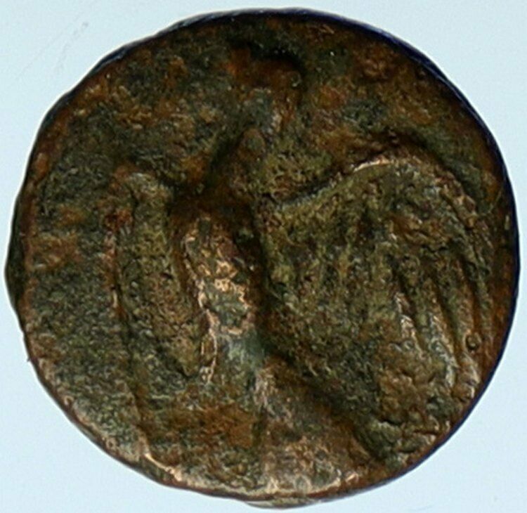 Sikyon Sikyonia 360BC Authentic Ancient ANTIQUE OLD Greek Coin with Dove i99518