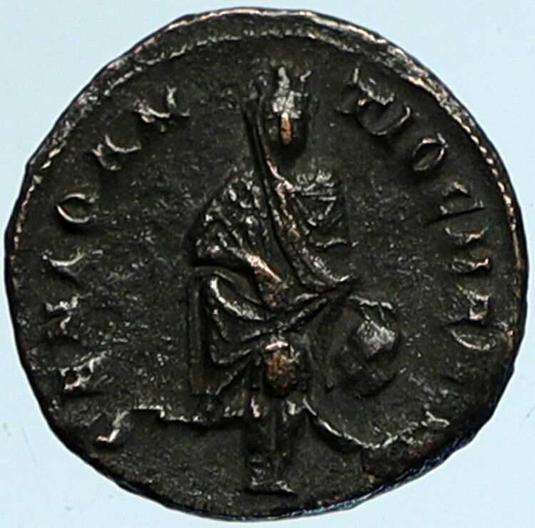 MAXIMINUS II DAIA Ancient 310AD Roman Coin APOLLO Christian Persecution i99801