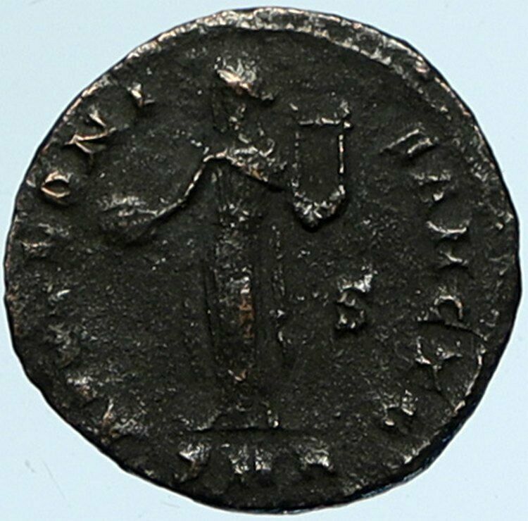 MAXIMINUS II DAIA Ancient 310AD Roman Coin APOLLO Christian Persecution i99801