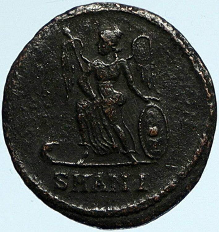 CLAUDIUS II Gothicus Authentic ANTIQUE OLD Ancient Roman Coin MARS at WAR i99800