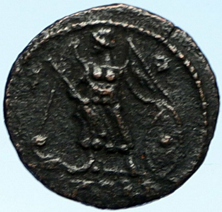 CONSTANTINE I the GREAT Founds Constantinople Original Ancient Roman Coin i99197