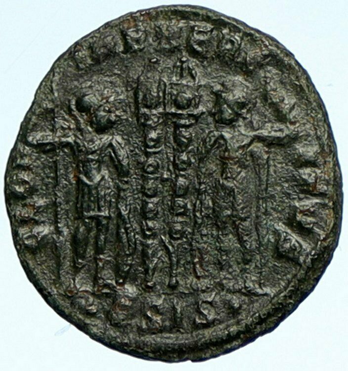 CONSTANTINE II Jr the Great's Son Authentic Ancient Roman Coin SOLDIERS i98593