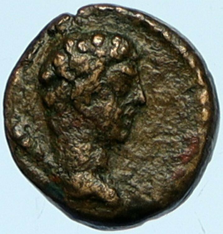 c.100 BC Authentic Ancient OLD Vintage Greek CITY Coin HERCULES & AMPHORA i98503