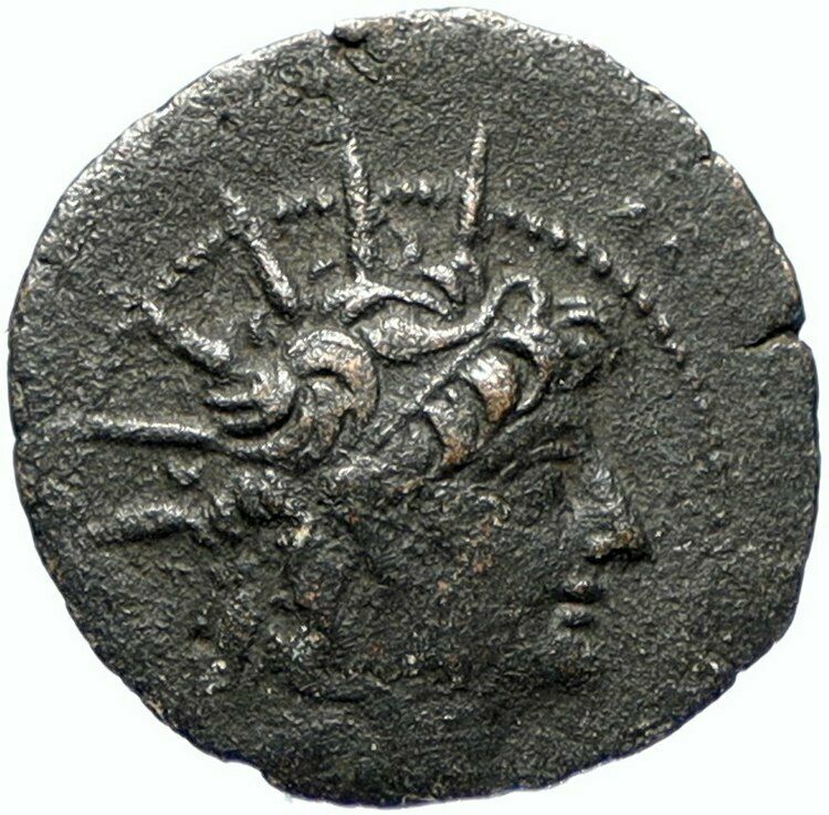 ALEXANDER II ZABINAS Seleukid Authentic Ancient OLD Greek Coin CORNUCOPIA i97471