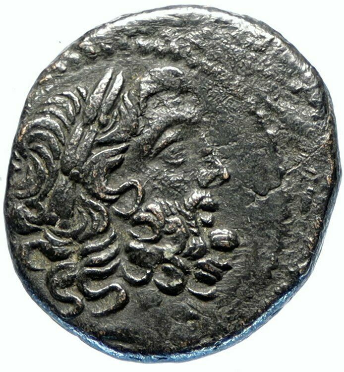 ANTIOCH in SELEUKIS and PIERIA Ancient OLD Greek Coin Zeus & Nike RARE i97474