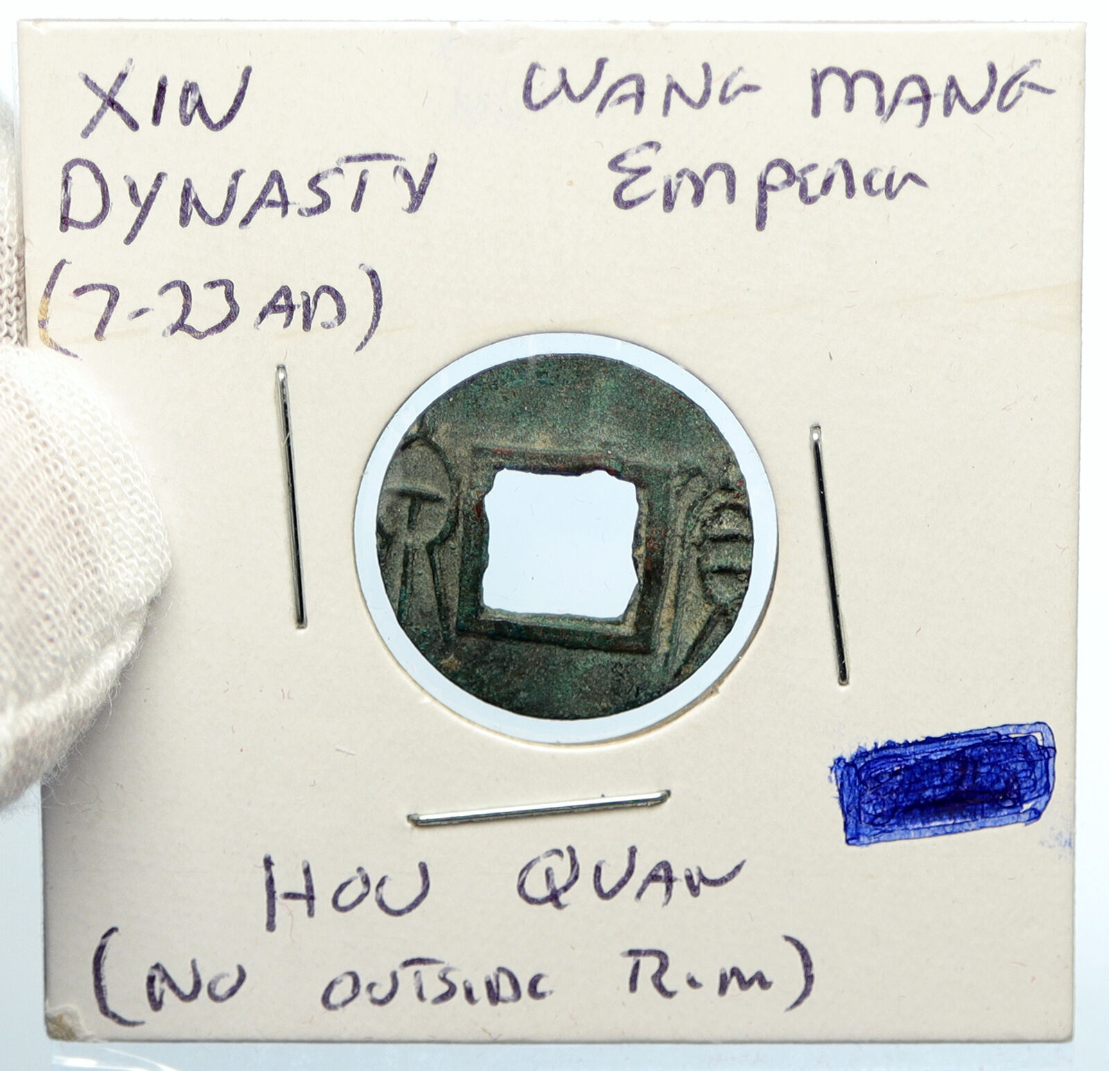 9 - 23 AD CHINA Xin Dynasty EMPEROR WANG MANG Huo Quan ANCIENT Cash Coin i100003