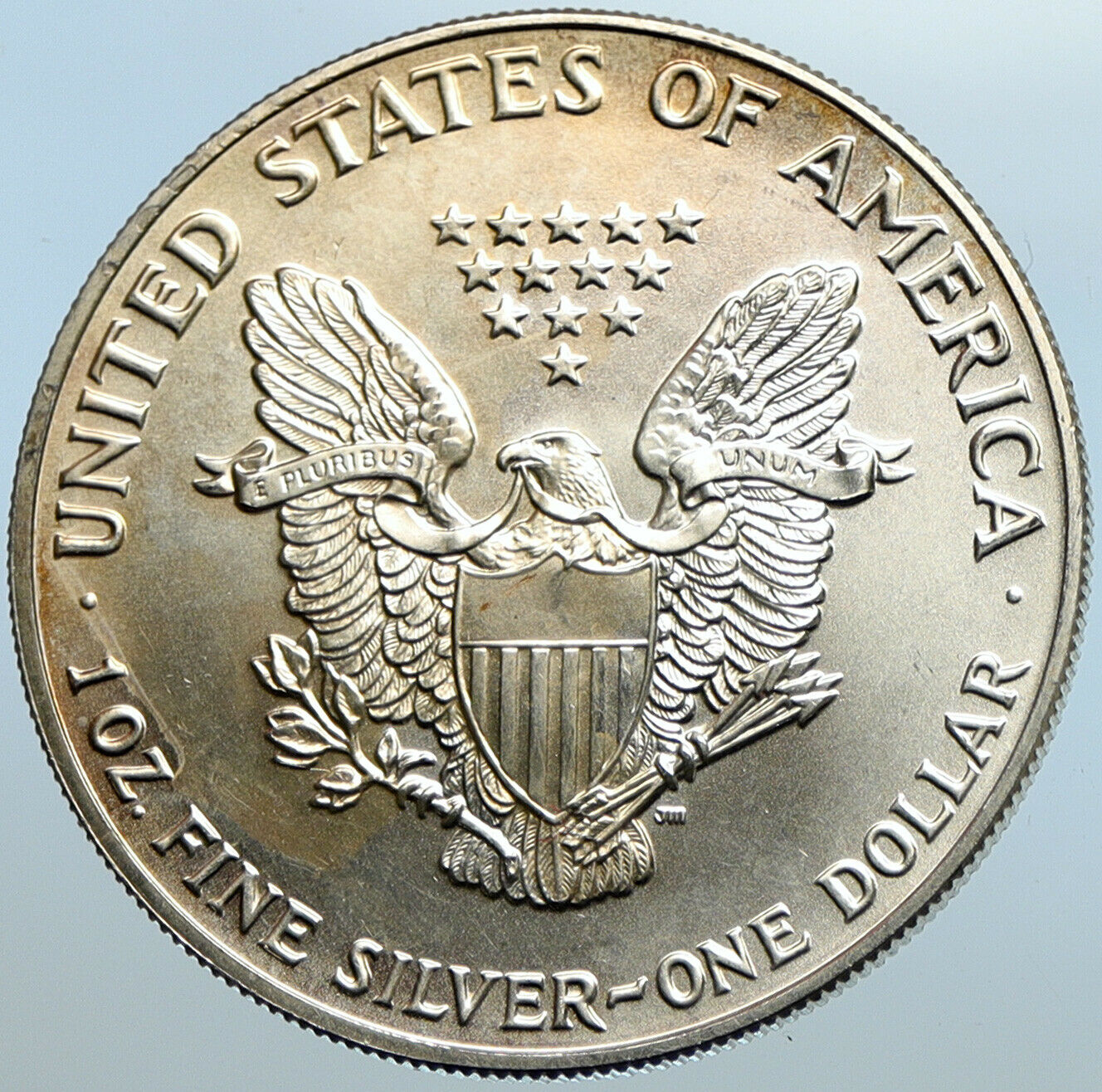 1992 UNITED STATES US Walking Liberty BALD EAGLE Silver Ounce Medal Coin i100690