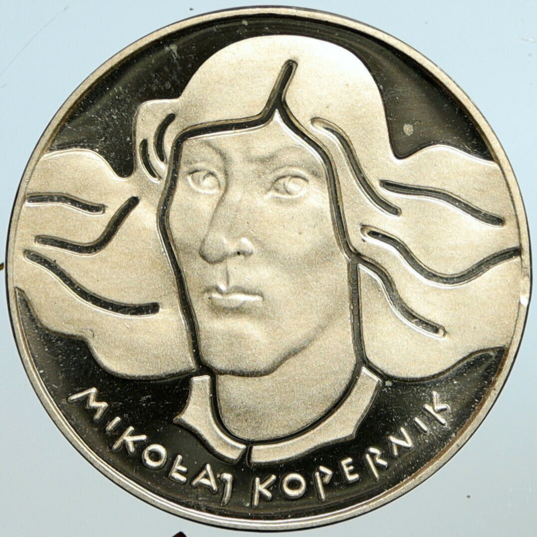 1973 POLAND Scientist KOPERNIC COPERNICUS Proof Silver 100 Zlotych Coin i101366