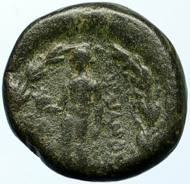 SARDES in LYDIA 133BC Genuine Ancient Greek Coin Nude Apollo Hercules i100654