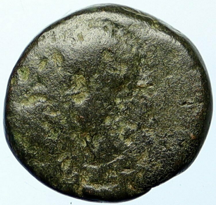 SARDES in LYDIA 133BC Genuine Ancient Greek Coin Nude Apollo Hercules i100654