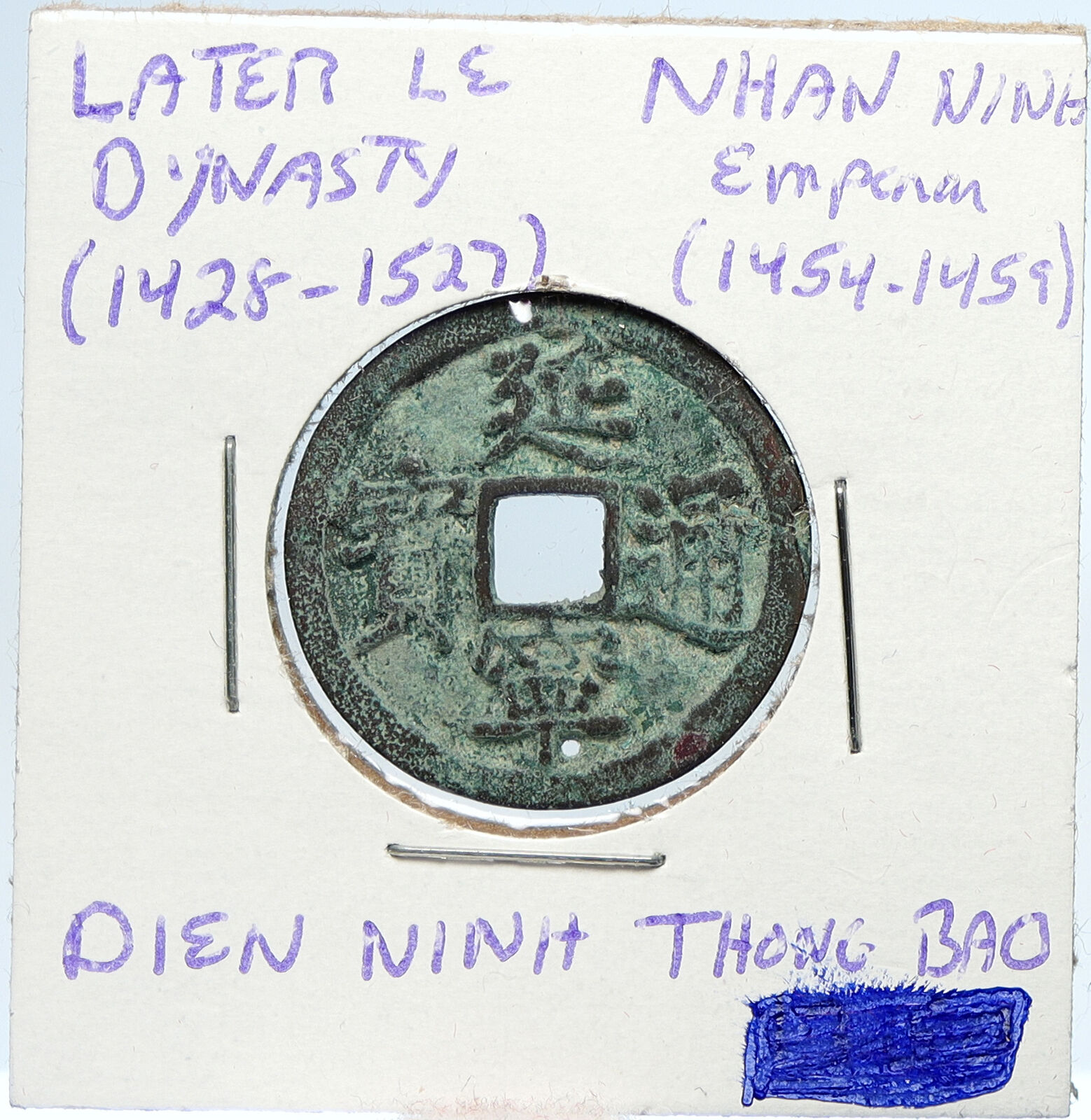 1443-59 VIETNAM Later Le Dynasty NHAN TONG Thai Hoa Thong Bao Cash Coin i100054