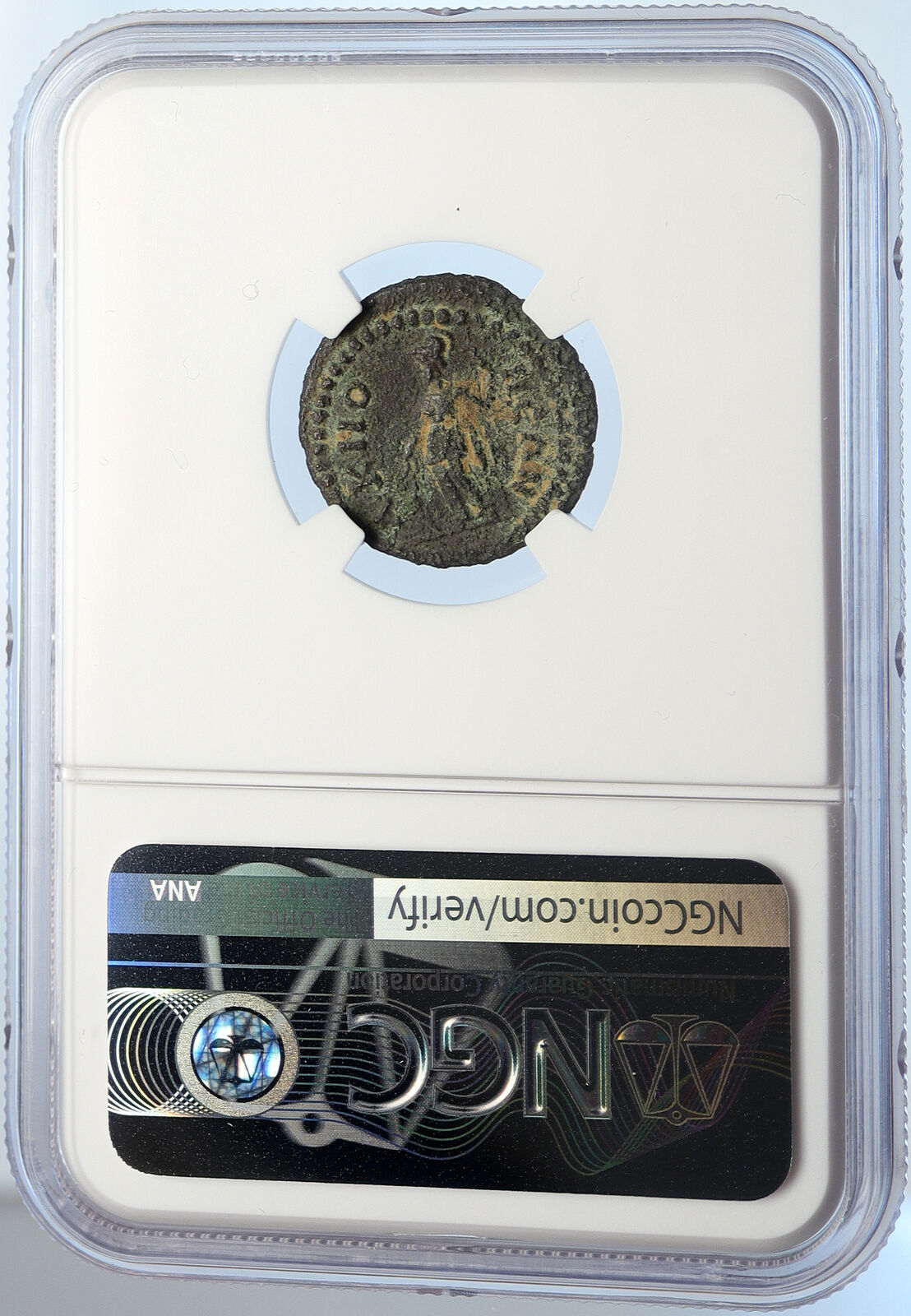 GORDIAN III 238AD Phrygia Acmonea GENUINE Ancient Roman Coin ATHENA NGC i105727