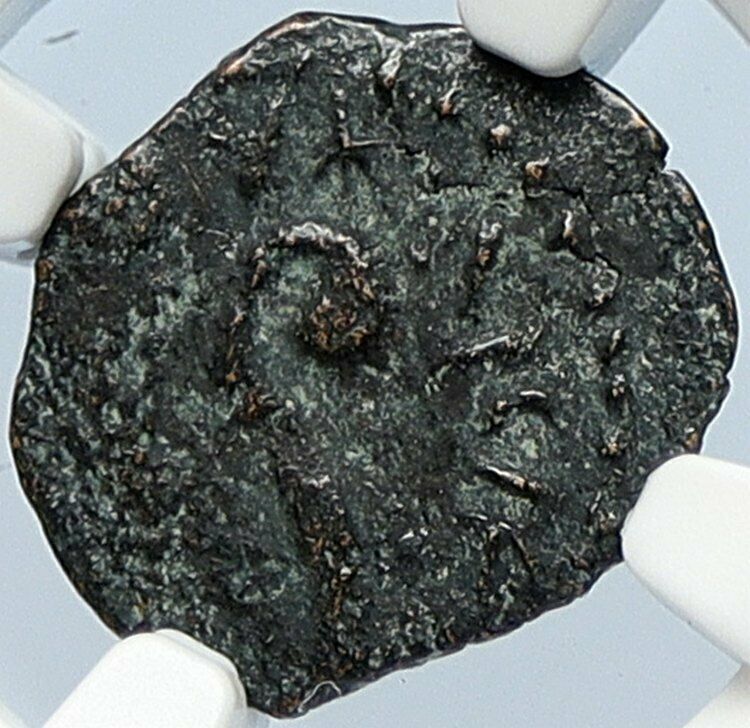 PONTIUS PILATE Tiberius Jerusalem JESUS CHRIST TRIAL Old Roman Coin NGC i105978