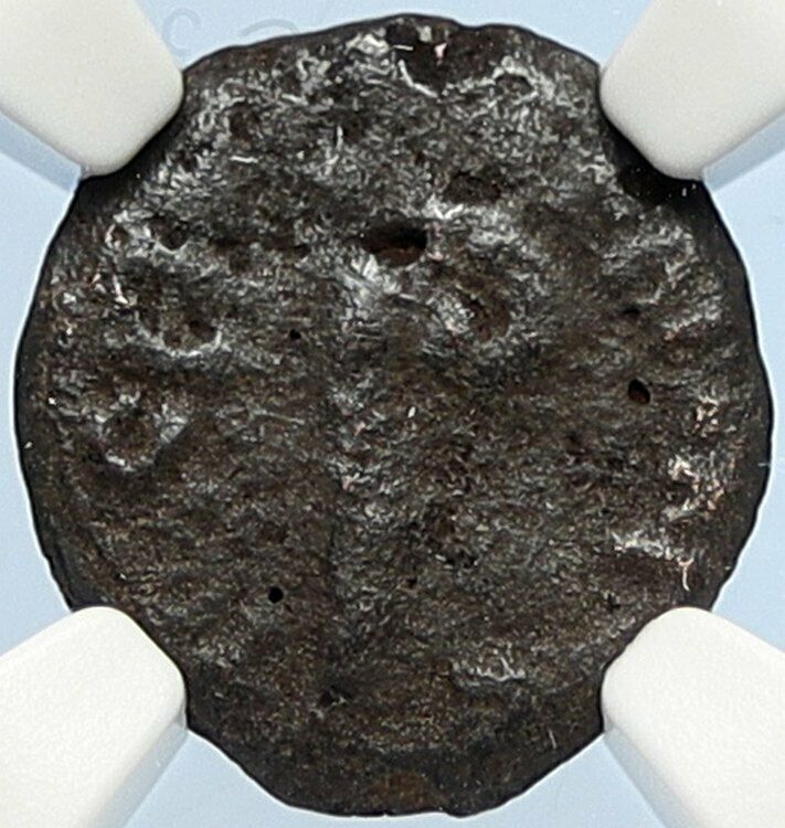 PONTIUS PILATE Tiberius Jerusalem JESUS CHRIST TRIAL Old Roman Coin NGC i106008