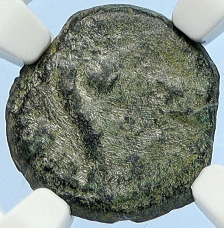 PONTIUS PILATE Tiberius Jerusalem JESUS CHRIST TRIAL Old Roman Coin NGC i106003